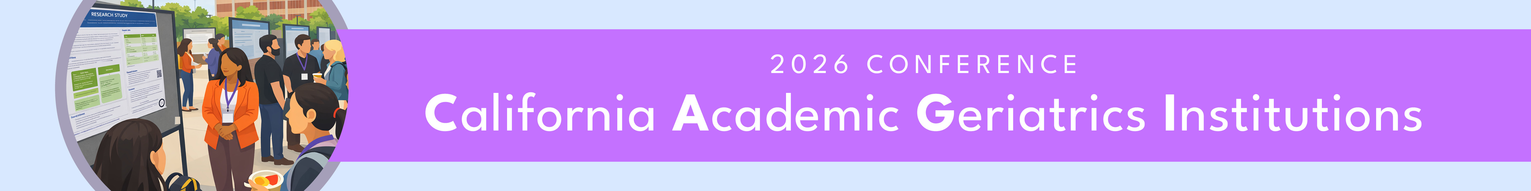 California Academic Geriatrics Institutions Annual Conference (CAGI) 2026 Banner